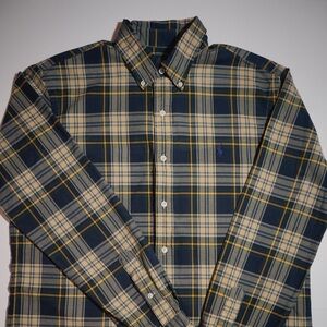 Ralph Lauren Plaid Shirt Men’s L Custom Fit